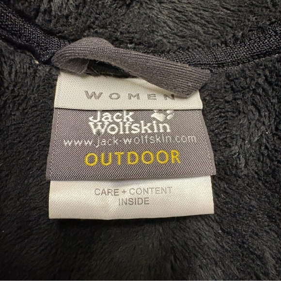 Jack Wolfskin Womens Small Green Winter Thick Sherpa Lined Fur Hood Jacket Parka - Picture 6 of 8